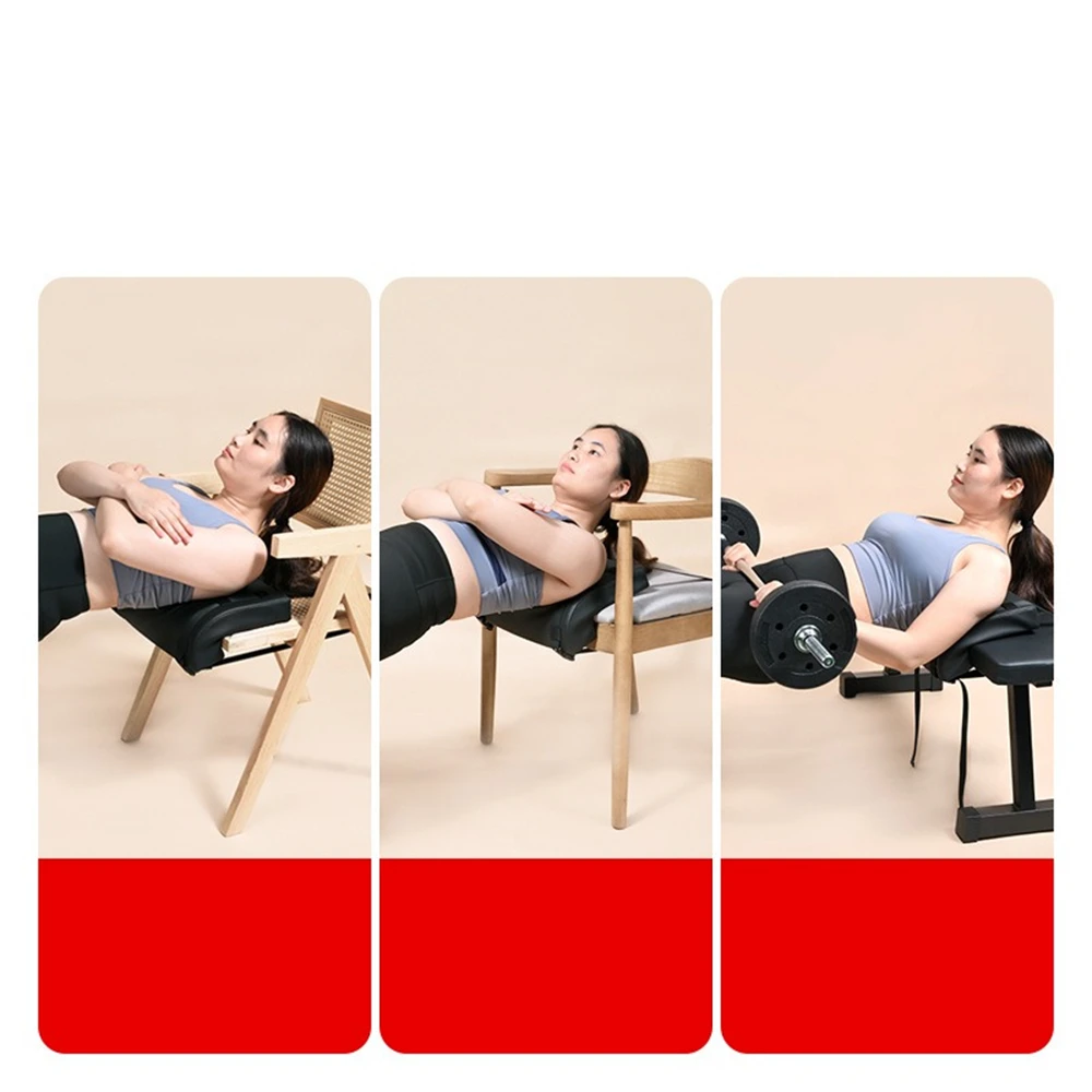 Hip Thrusts Cushion Pad, Glute Bridge Exercise Hip Protection Pad, Thickened Cushioning Pad, L Shape Squat Rack Press Back Pad