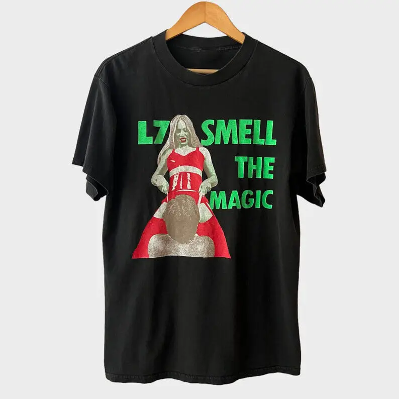 

1990s L7 Smell The Magic Short Sleeve T-shirt F67019