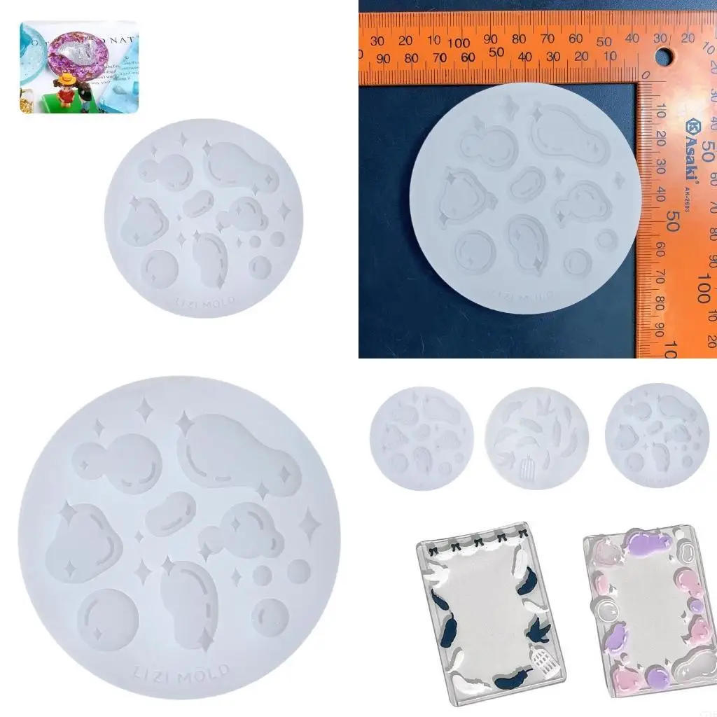 Bubble Mold Resin Shaker Mold Filler Silicone Shaker Filling Mold