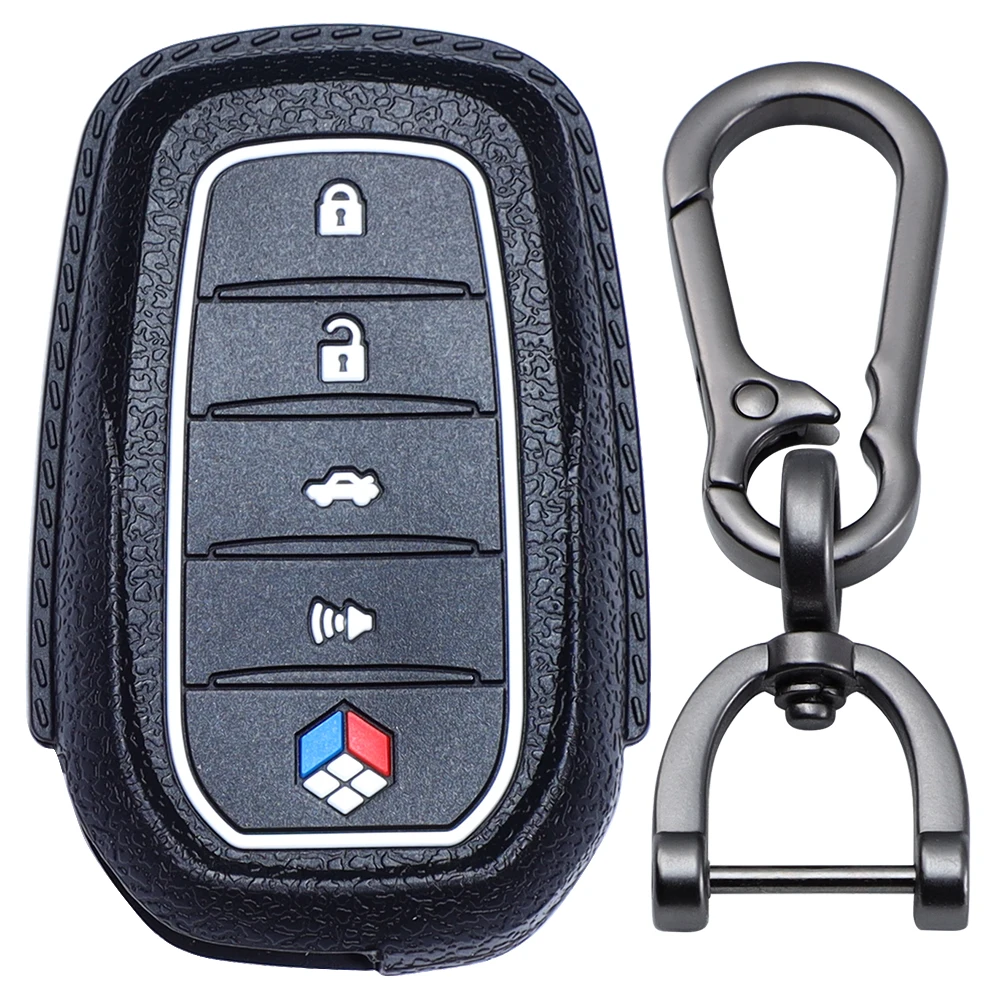 Silikonowy brelok ochronny z brelokiem do Toyoty Camry 2025/Tacoma/Fortuner/Corolla/Venza/RAV4/Grand Highlander — zdjęcie 4