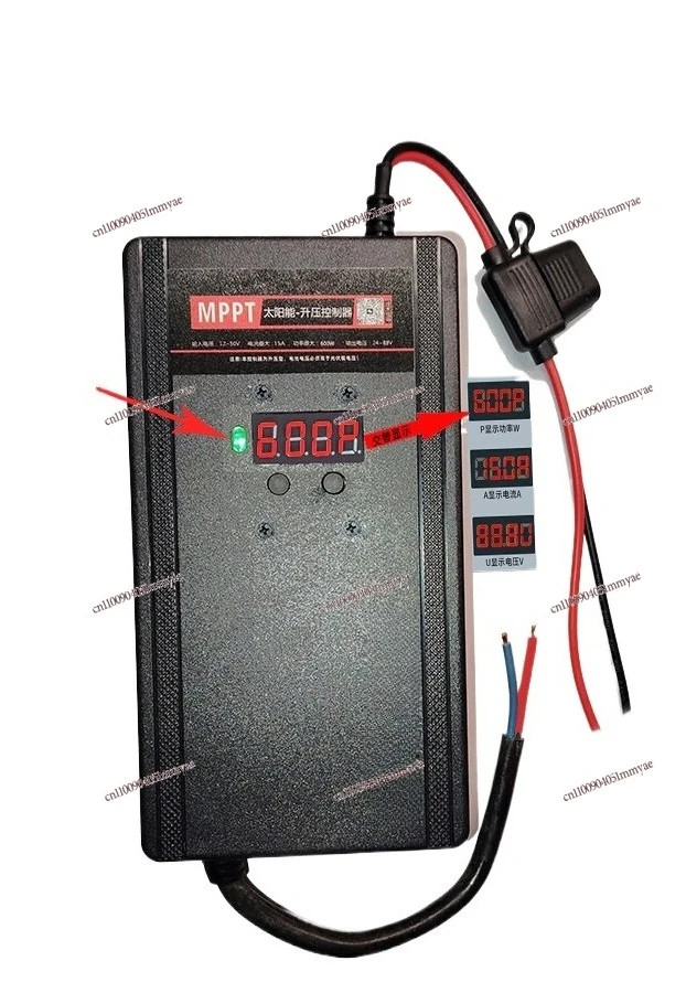 

MPPT Photovoltaic Solar Buck Controller Charging 12V24V36V48V60V72V84 Volt 96 Battery Universal