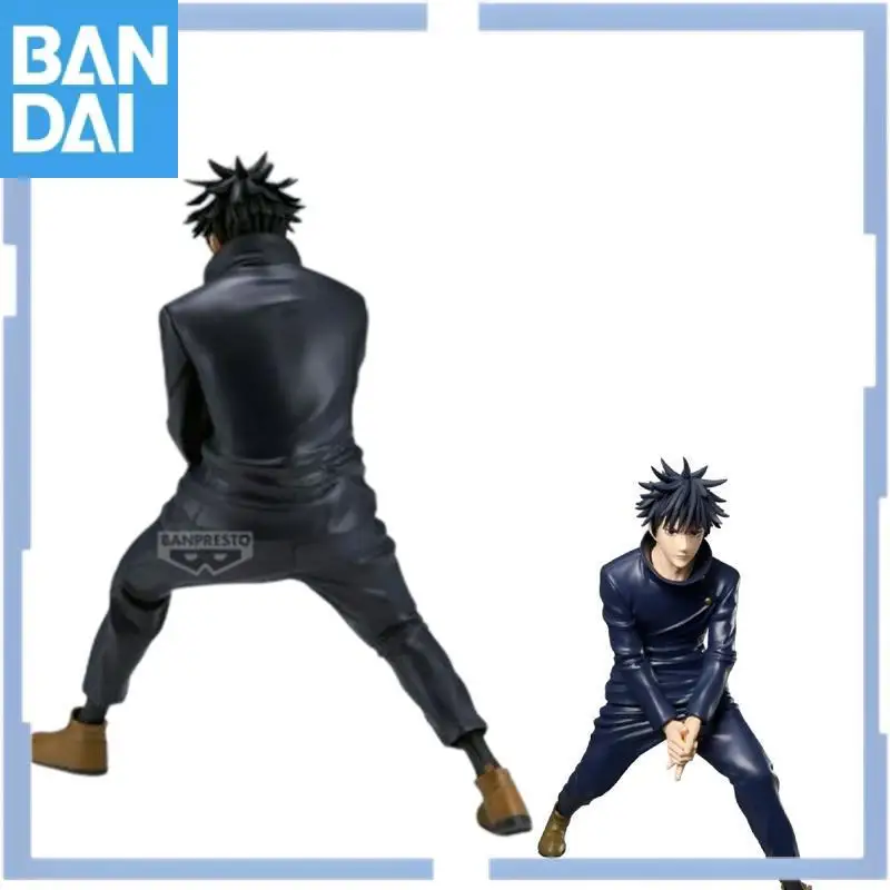 

Original Bandai Namco Banpresto Jujutsu Kaisen Fushiguro Megumi Grandista Pvc Figure Model Collector Toy Gift Desktop Ornament