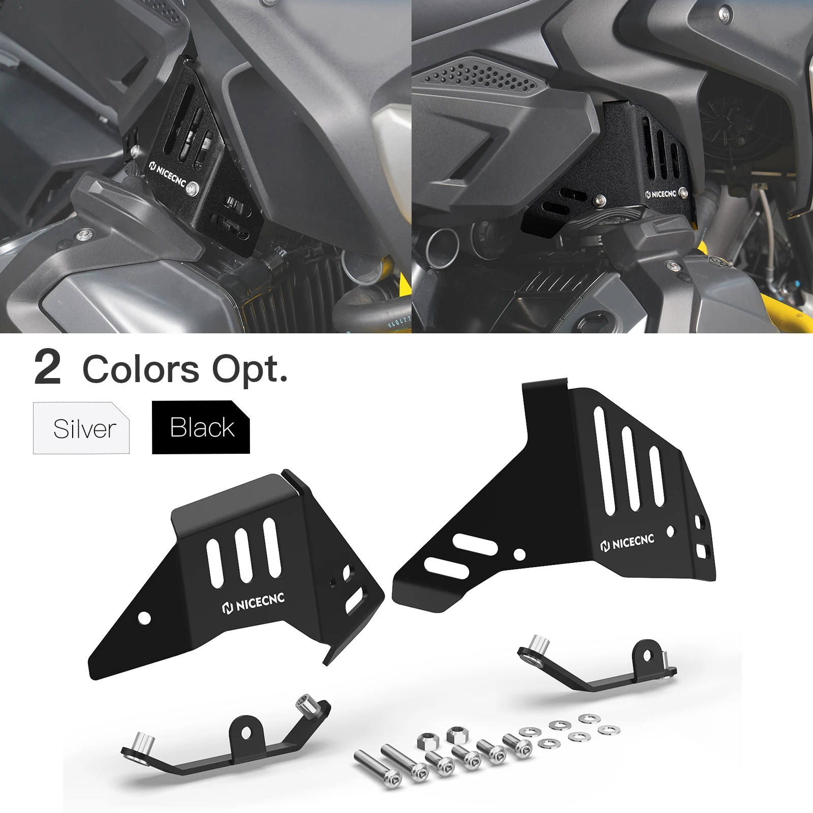 For BMW R1250GS	R 1250 GS 2018-2023 Motorcycle Throttle Body Guards Fuel Injection System Cover R 1250 GS 2018 2019 2020 2021 22