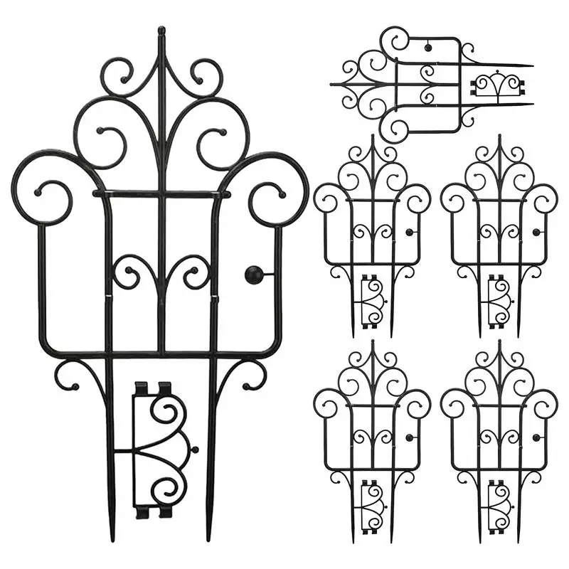 

Garden Plant Support Stake Stand 6Pcs Stable Climbing Rose Vine Lattice Trellis for Climbing Plants Tomato Raised Garden Bed