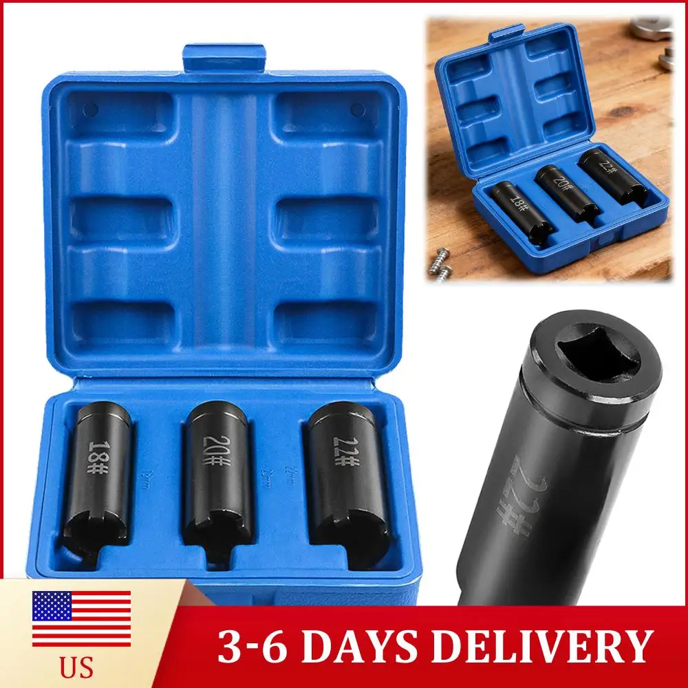 

3pcs Motorcycle Clutch Remover 18/20/22Mm Starter Disk Removal Tool Motorcycle Repair Wrench Tool for Scooter Repair