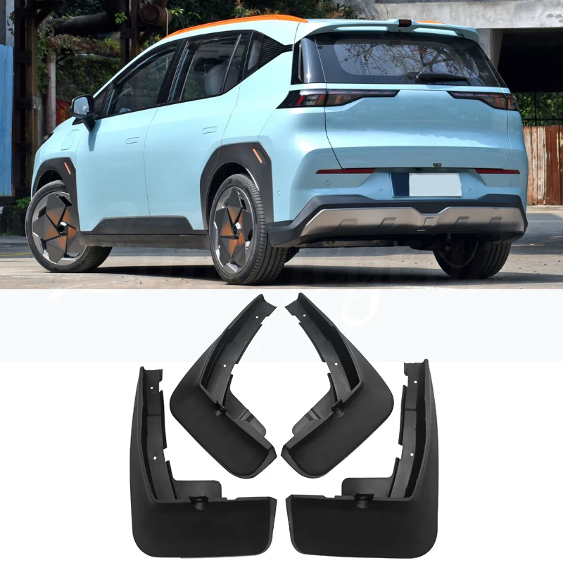 For Trumpchi Aion Y 2021 Front Rear Car Mud Flaps Mudflaps Splash Guards Mud Flap Mudguards Fender 4 PCS accessories