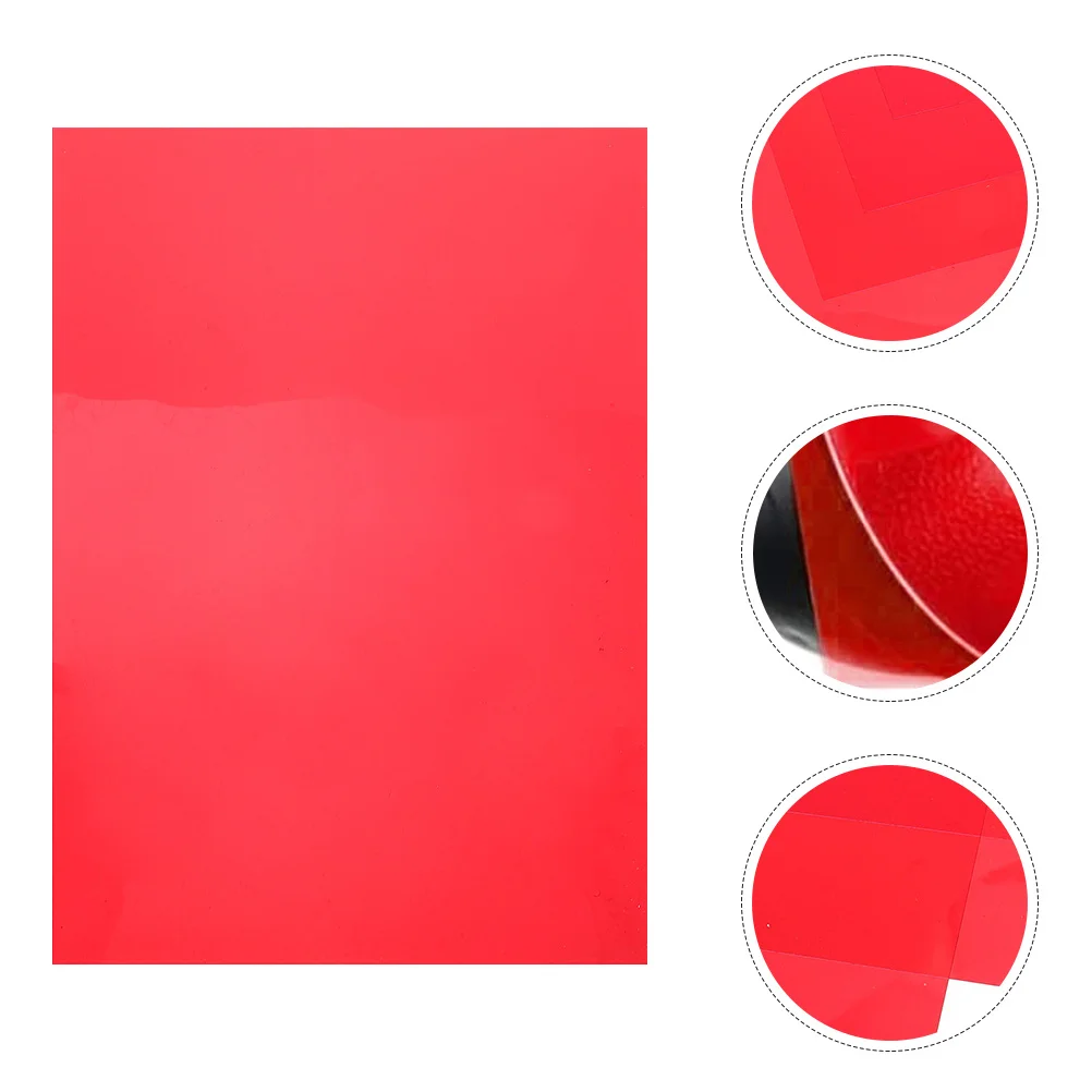 Feuilles filtrantes correctrices de couleur, Gels lumineux pour éclairage de photographie, Kit de filtres de couleur, feuilles de plastique colorées pour Studio