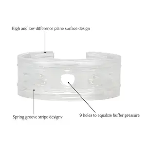 Universalauto-Stoßdämpfer, Auto-Puffer, Federschockdämpfer, Kraftkissen, Autozubehör, Typ D, 2 Pces 10 Hauptverkaufsfedern Fiat Typ - №4