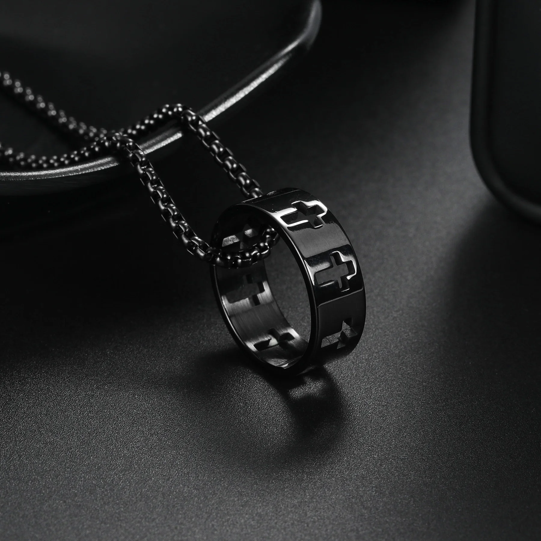 خمر غير النظامية عبر مسنن حافة مشطوف للرجال والنساء ، الأزواج فاك القوطي مجوهرات الزفاف ، الخطوبة هدية الذكرى السنوية