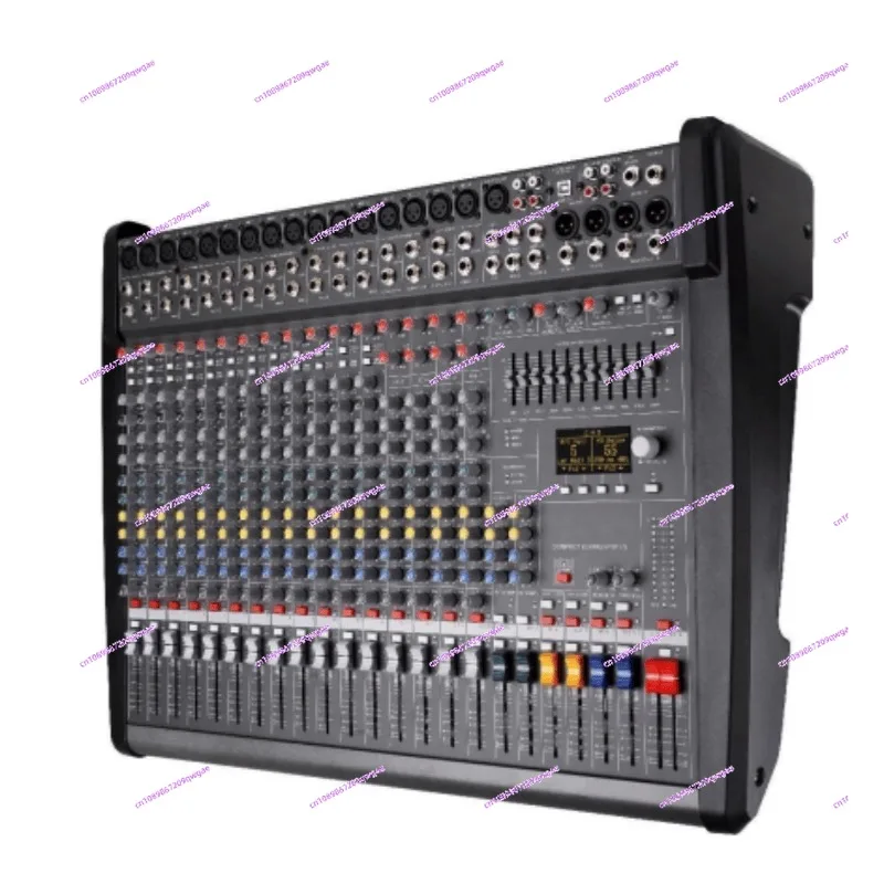 

Mixer professional stage wedding band 99 kinds of double reverb effect device with power amplifier