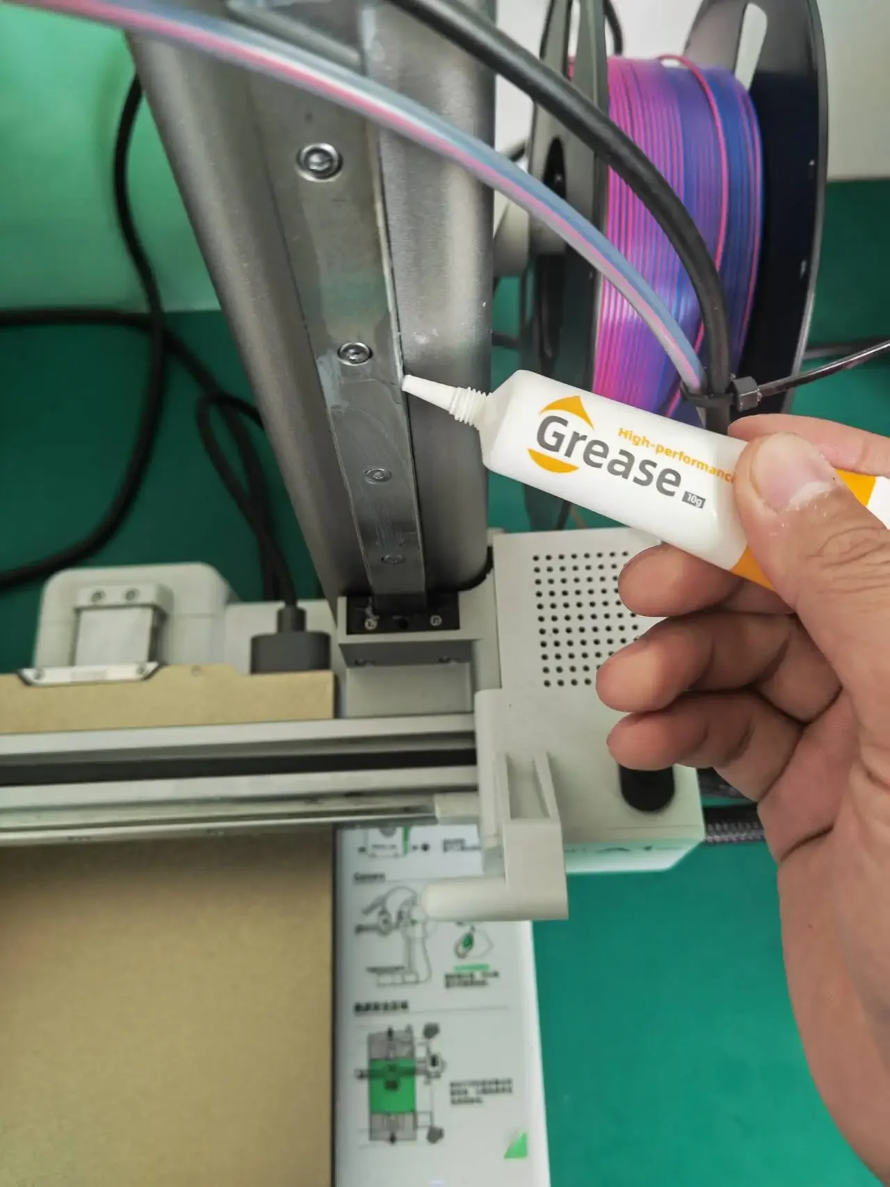 WEILAOK Graisse Lubrifiant Premium Pour Imprimante 3D – 3 X 10g – Anti-Bruit & Longue Durée