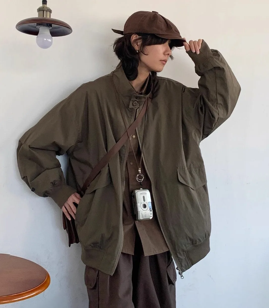 Giubbotti bomber Giacca da donna con colletto invernale imbottito Vestibilità rilassata Arrampicata Avventura Escursionismo All'aperto Resistente antivento Ins