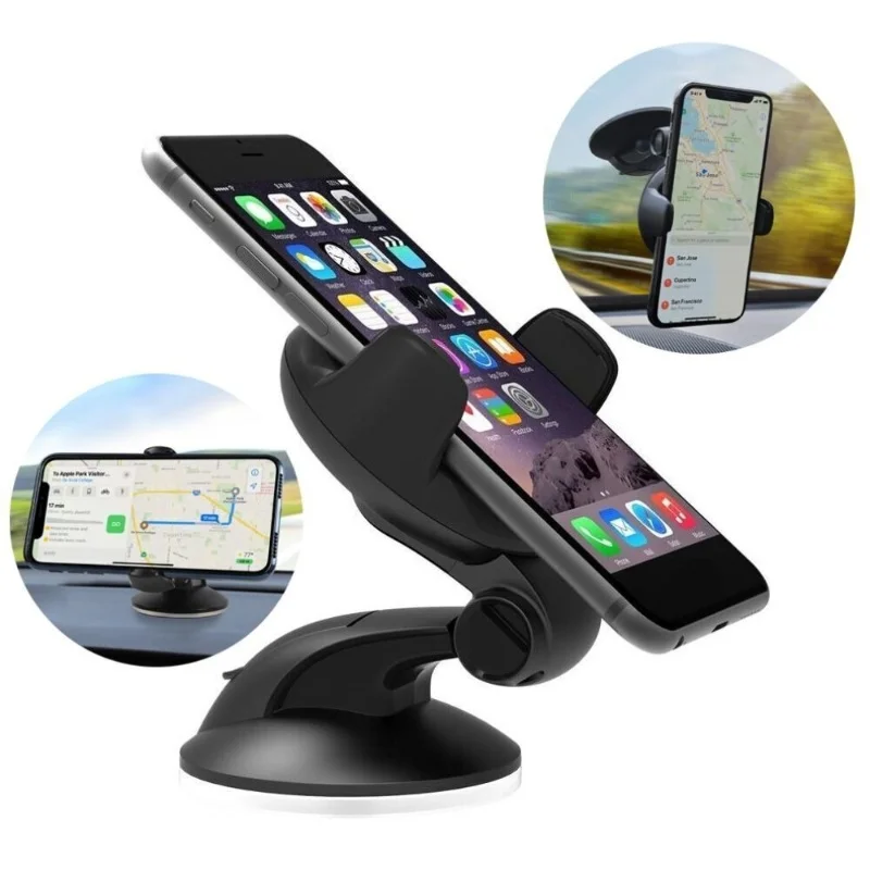 Accessories Windshield Car Phone Holder 360 Rotation In Car Dashboard Suction