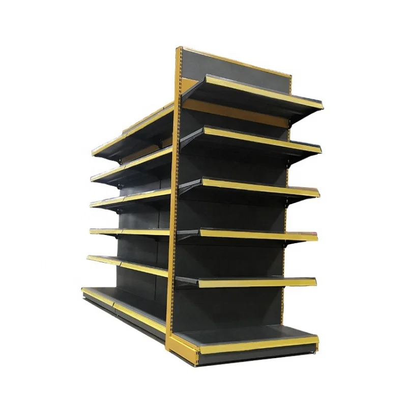 (customized)Metal  Shelf Supermarket Display Rack Wall Shelf Used Shop Fittings strong bearing capacity store display shelve