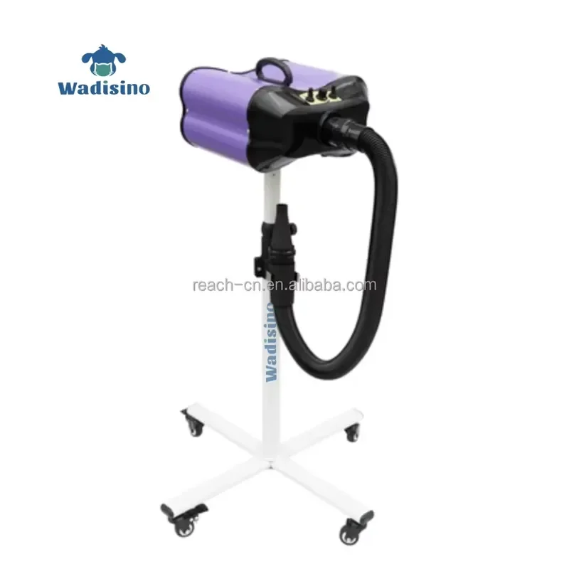 Electric Multifunctional Luxury Two Motors Dog Grooming Kit for Pets Charge-Powered Eco-Friendly Variable Speed Air Wash