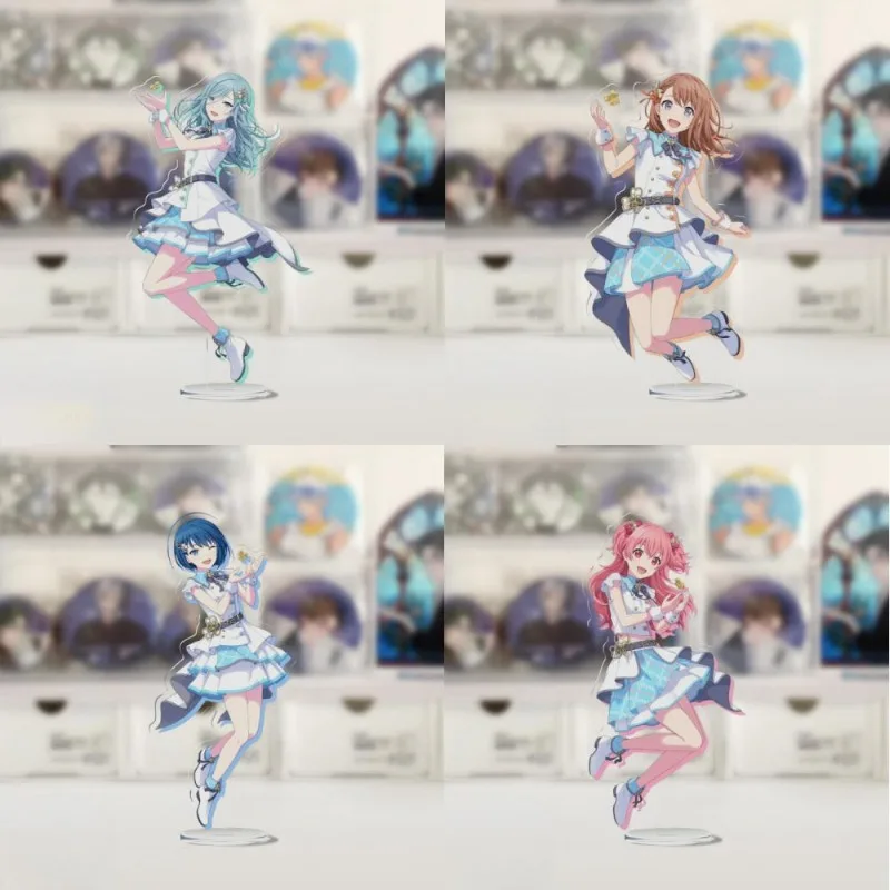 The 3rd Anniversary Plate Desk Decor MORE MORE JUMP Standing Leo Need Collection Ornament Momoi Airi Acrylic Doll Hoshino Ichika