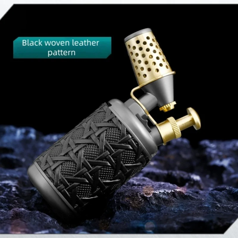JOBON Windproof Blue Flame Lighter Security Lock Design Continuous Ignition  Multi-function Cigar Moxibustion Barbecue Igniter