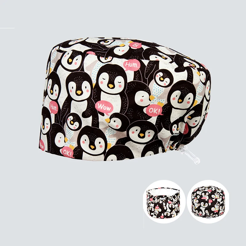 新発売医療スクラブキャップ外科医キャップナースヘッドウェア看護帽子獣医美容サロンスカルキャップ外科アクセサリー帽子 K716