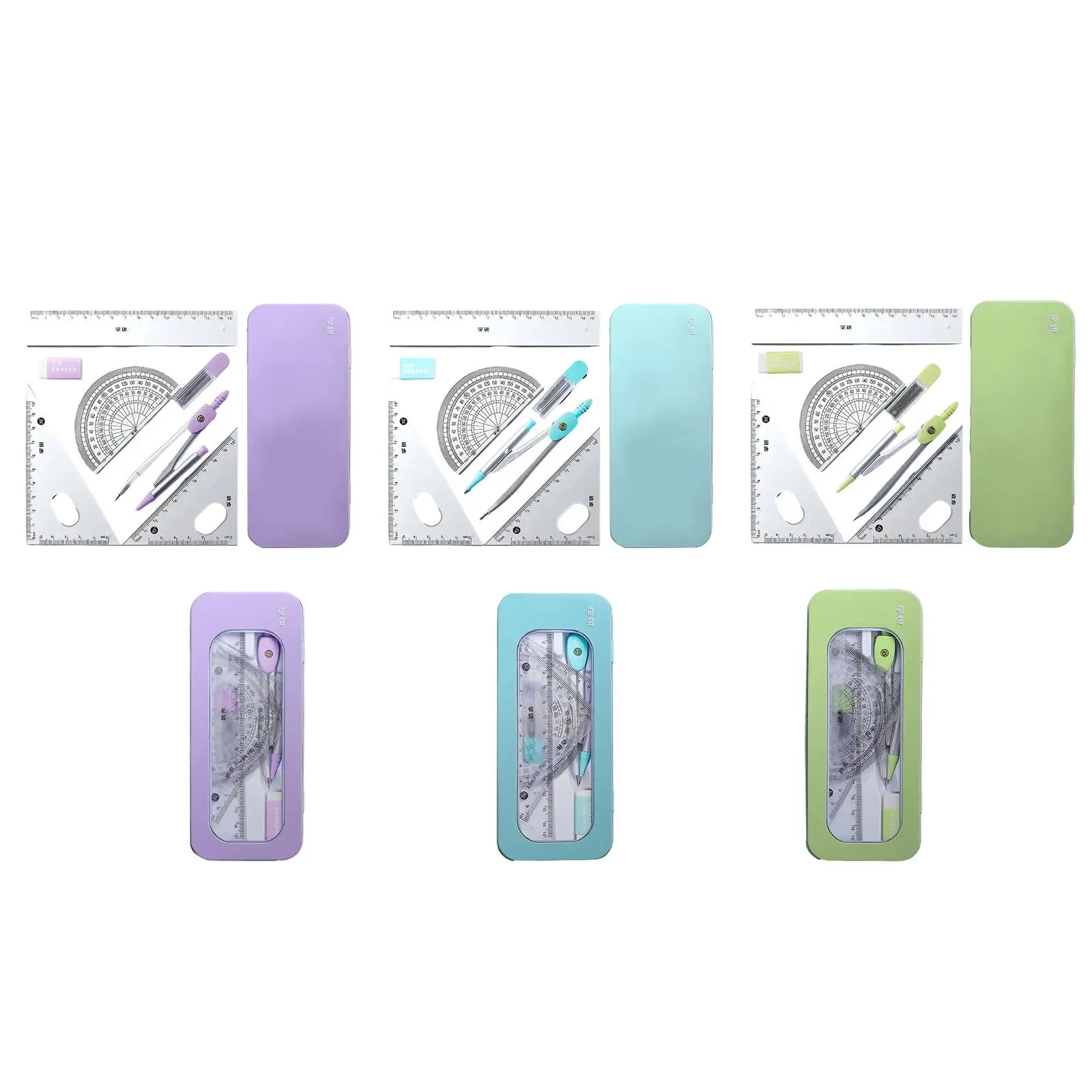 Math Geometry Set Drawing Accessories for Technical Drawing Adults