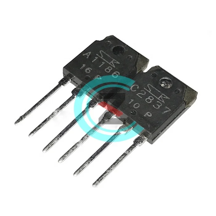New 2SA1186 2SC2837 Triode Transistors A1186 C2837 NPN 150V 10A