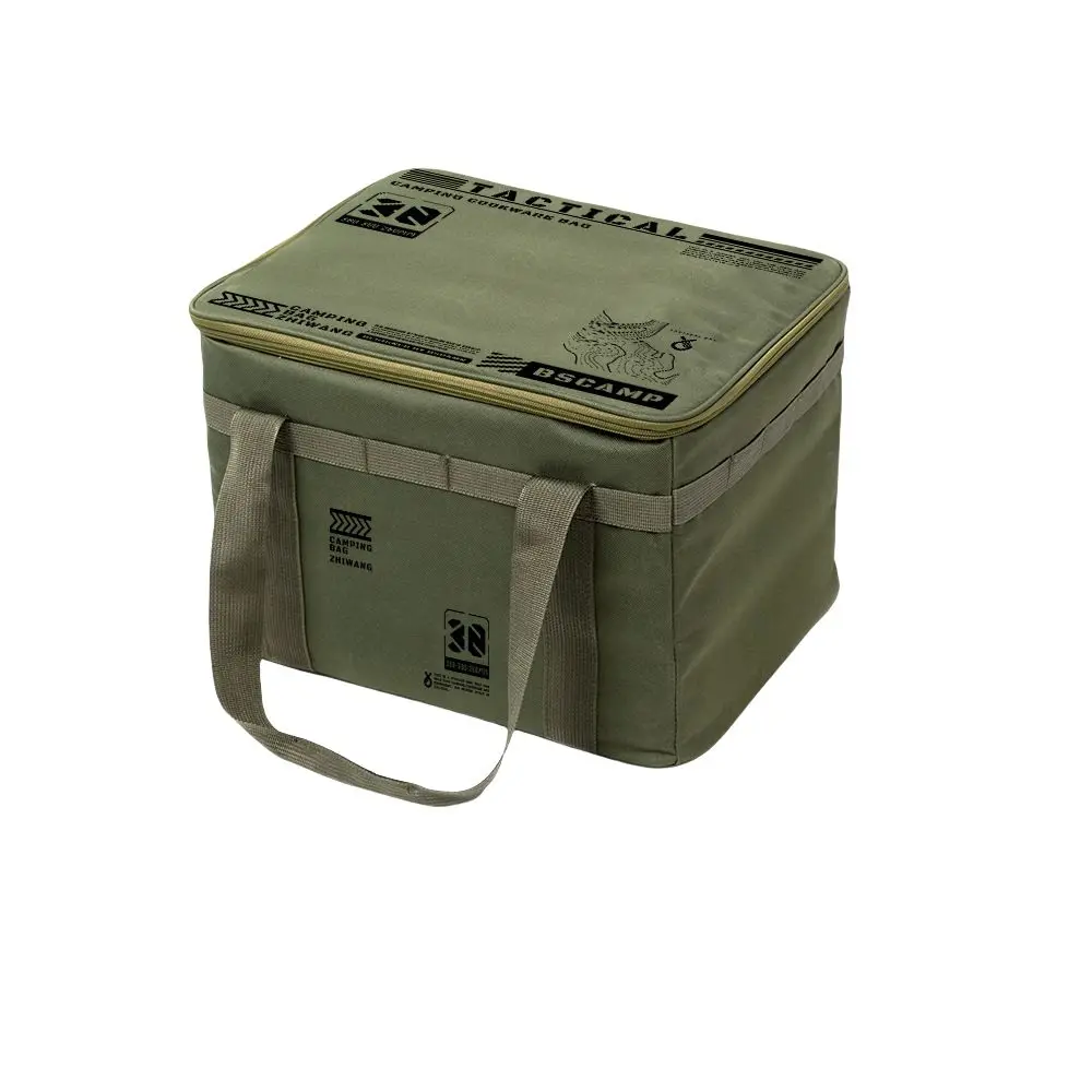 Thickened 30/42L Camping Storage Bag Foldable Waterproof Picnic Storage Bag Sturdy Large Capacity Storage Boxes Outdoor