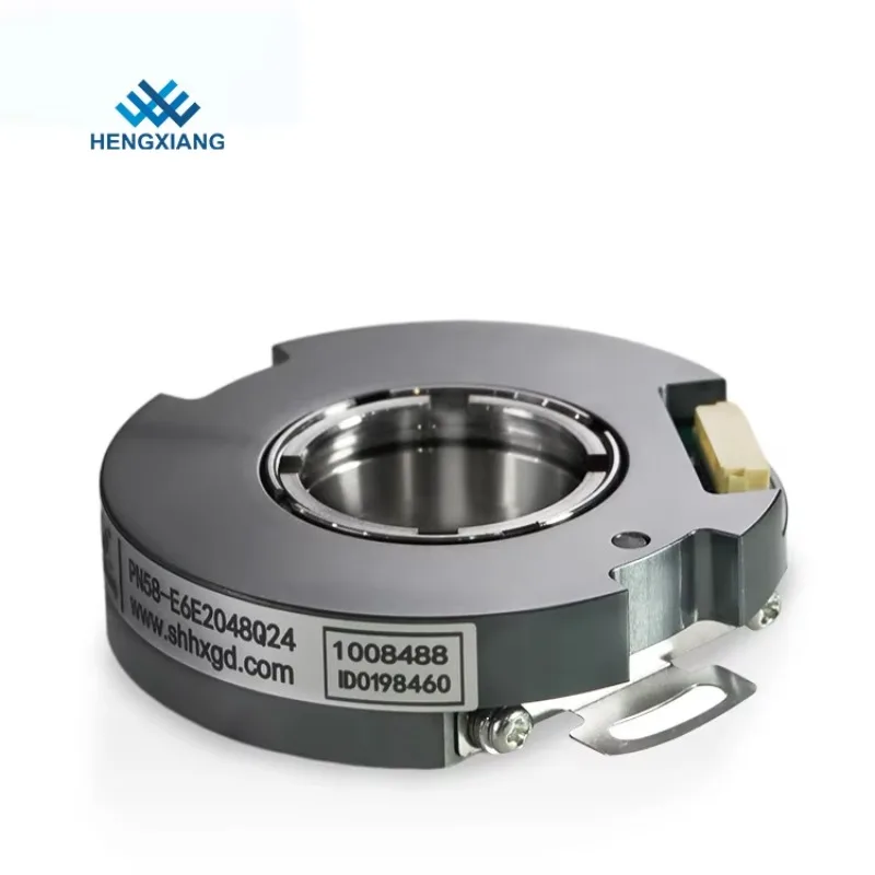 GOOD 1024 CNC Lathe Spindle Optical Incremental Rotary Encoder PN48 TTL/HTL Output IP50 Protection Spring Plate Mounting