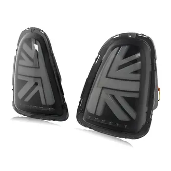 適用於BMWMini R56 R57 R58 R59 2007-2014 Cooper的LED尾燈總成(一對),附方向燈和倒車燈 8 最佳銷售 迷你R56尾燈 - №6