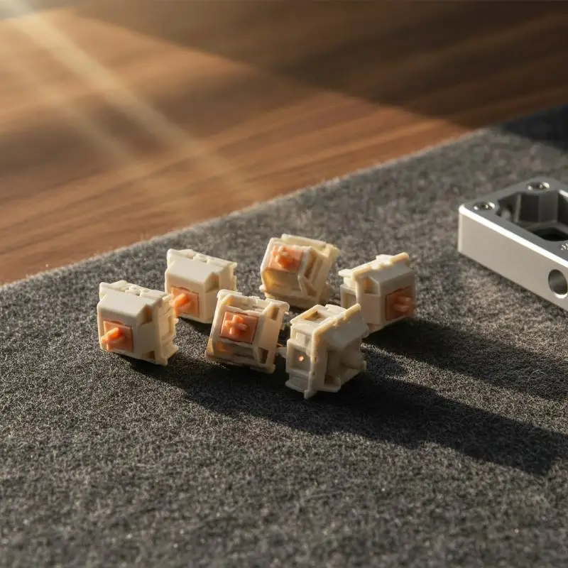 Saint Panda 5-Pin Mechanical Keyboard Switch Hot-swappable Custom Tactile Switch for DIY Gaming Keyboard Modification