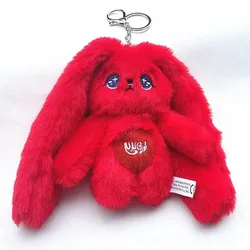 15CM KPOP (G)I-DLE YUQI GIDLE Merch Keychain for Women Men Kawaii Plush Key Ring Pendant Holder Gifts Car Bag Charm Accessories