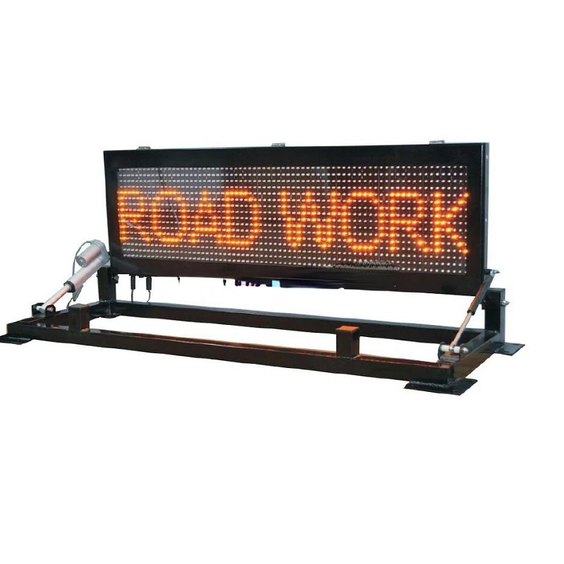 ITS Road Safety Traffic Control Vehicle Mounting LED Sign Board Dynamic Variable Message Signs