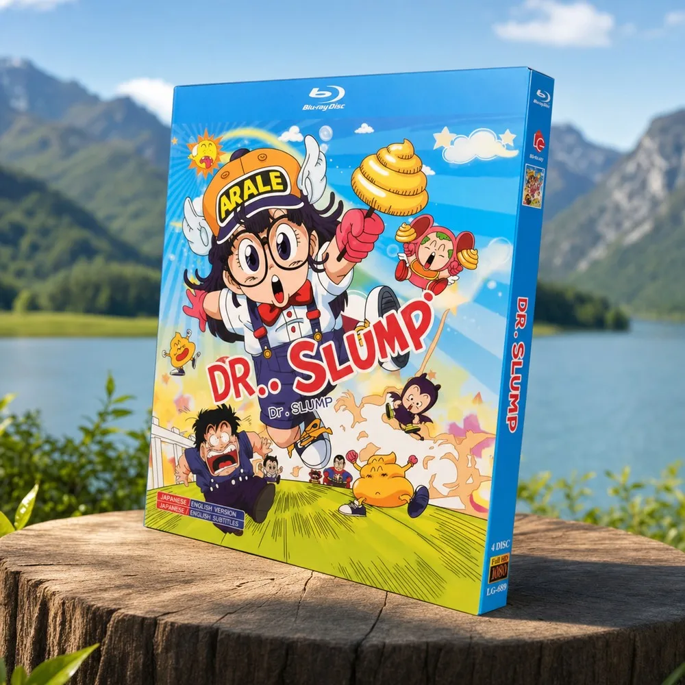BD Blu-ray Disc High-Definition Anime Dr. Slump Arale Four-Disc Box Set Japanese Cantonese Bilingual Yura Arasuke