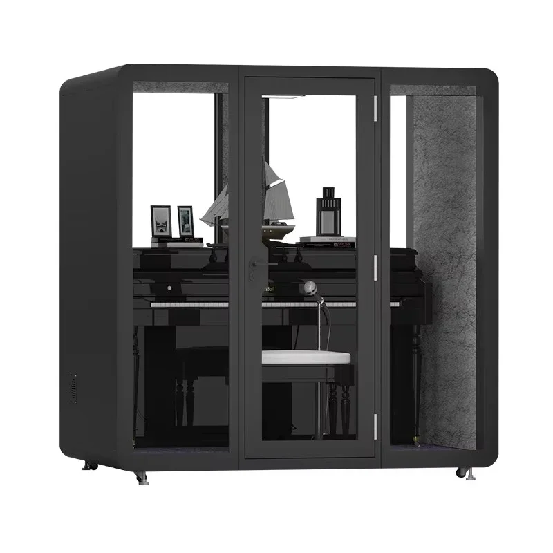 4-Person Deluxe Silent Soundproof Cabin Office Cabin Executive Whisper Noise Reduction