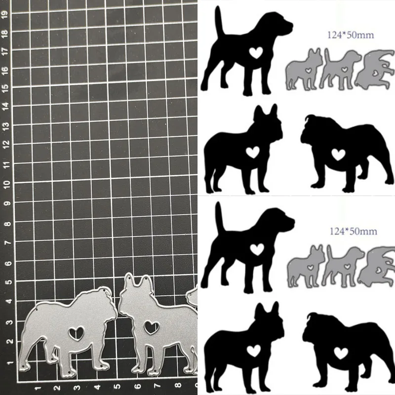 

Animal dog Metal Cutting Die Stencil for DIY Scrapbooking Album Paper Card Decor Craft Embossing Die