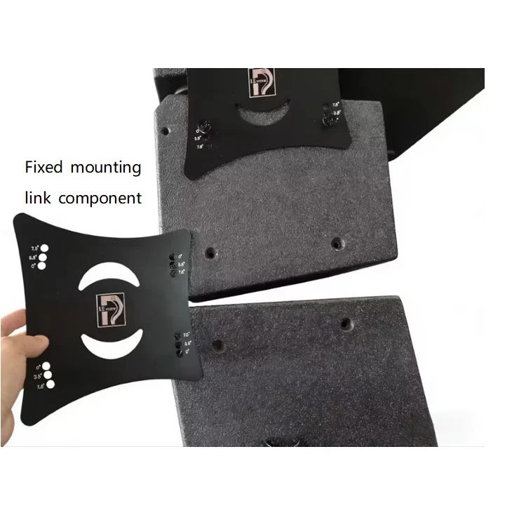 I.E.voice OEM/ODM Wholesale Compact High SPL Hi-Res Audio 8in Coaxial Stack Array Speaker 8.0 Ohm 2-Channel Square Birch Plywood