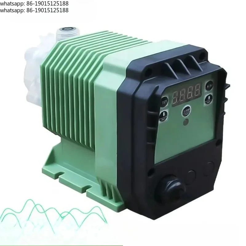 Electric diaphragm metering pump 220V acid and alkali resistant dosing pump Plus/4-20mA micro dosing equipment