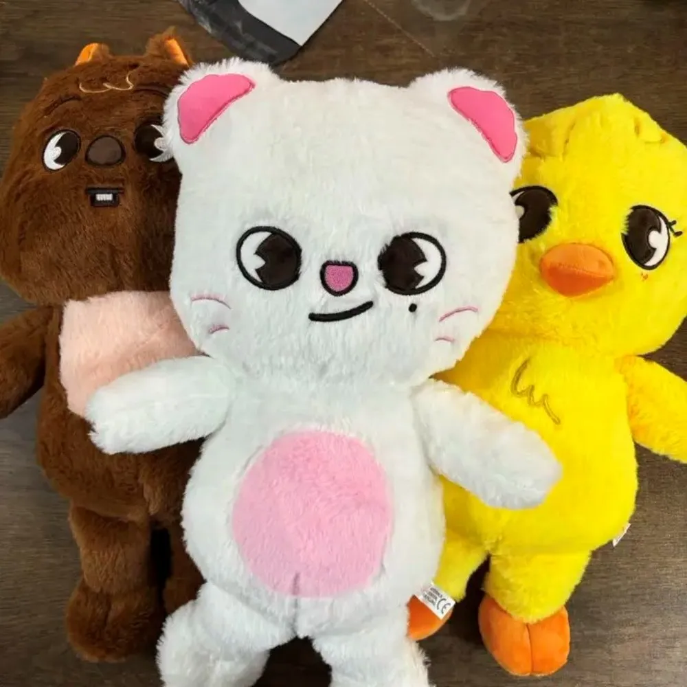 

SKZOO плюшевая подушка для объятий, кукла Тедди, плюшевая игрушка, подарок для фанатов, серия для детского сада, FM-неделя, плащ, кукла, волшебная школьная детская подарок на день рождения