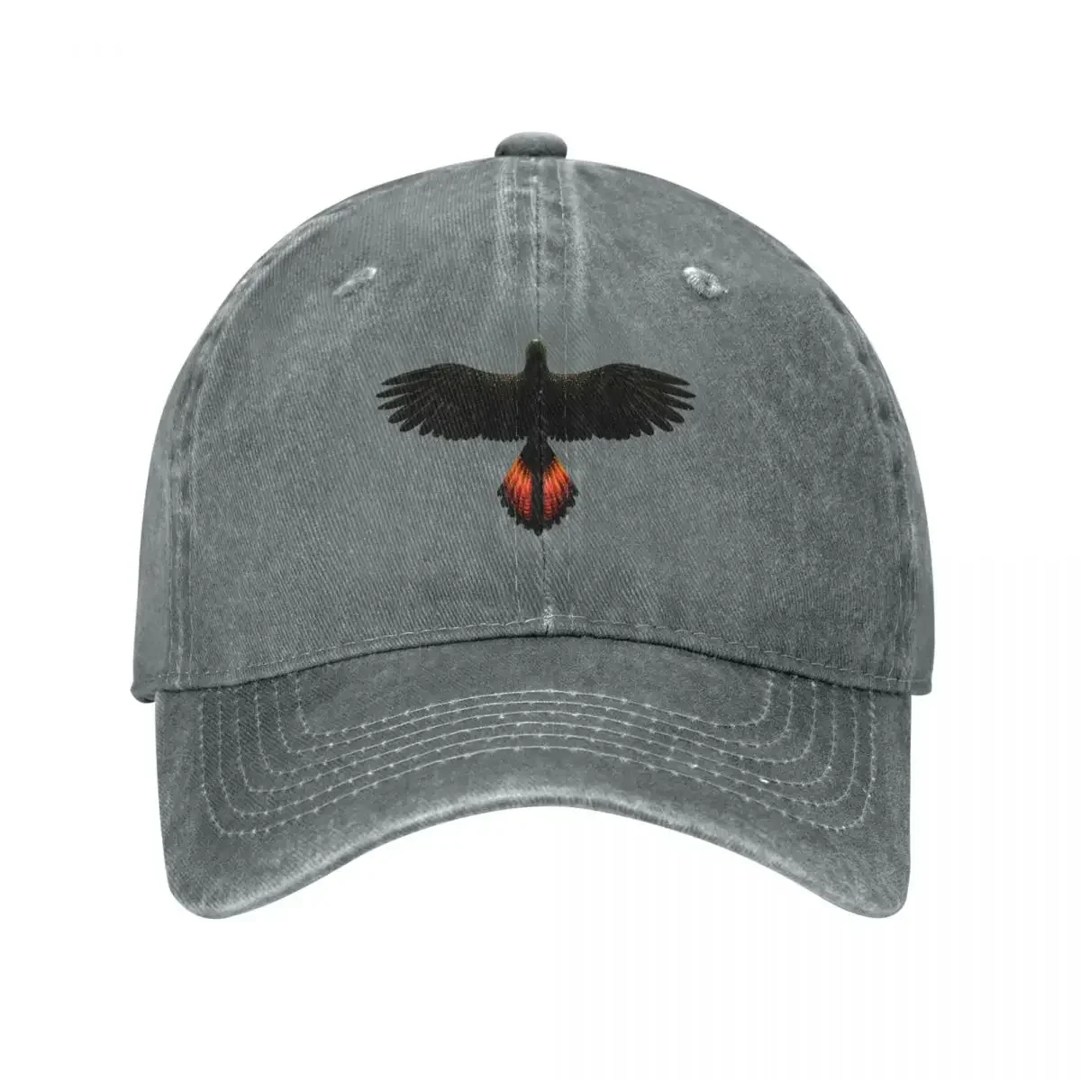 Red-Tailed Black Cockatoo - Australian Bird Baseball Cap Luxury Brand hiking hat Women Beach Fashion Men's