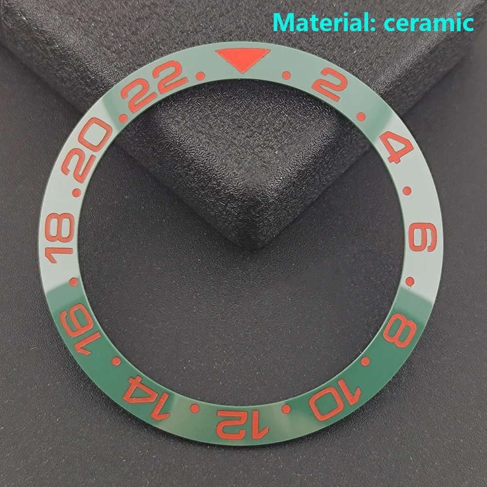 38mm*30.6mm  Aluminum or Ceramic Bezel Insert Replacement of watch accessories parts