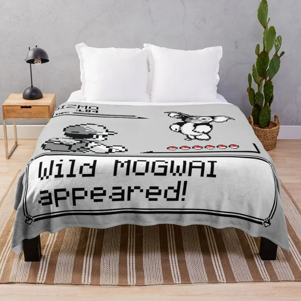 Wild Mogwai Appeared Throw Blanket Blankets Sofas Of Decoration Quilt Nap Polar Blankets