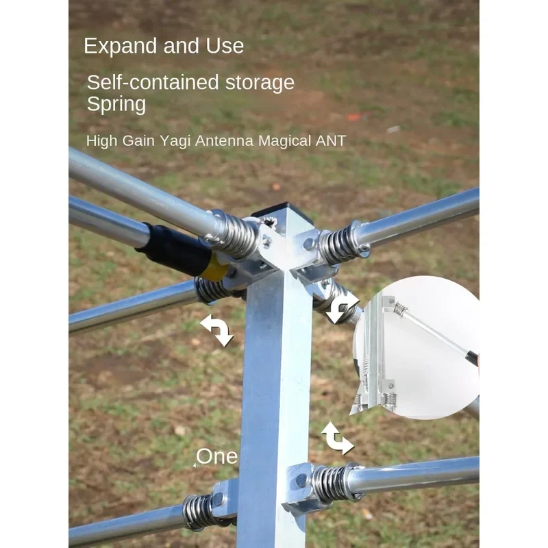 MagicalANT Handheld Small Yagi UV , Easy To Carry, Hand Pocket Antenna U 420-450MHZ