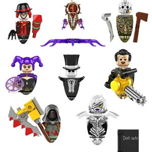 Mini -Bausteine für Kinder, Halloween -Horrorfilme, Charaktere Jason Jack, Actionfiguren, Spielzeugziegel 6 Hauptverkauf Lego Carnival - №2
