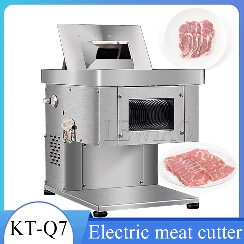 

Commercial Meat Slicer Cutter Machine Stainless Steel Electric Lamb Slicer Pork Home Use Meat Cutting Machine