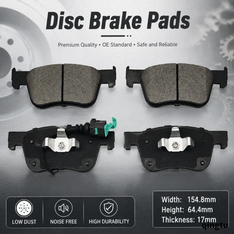 Front Brake Pads Set With Cable For BORGWARD BX7 2016 2017 2018 2019 2020 2021 Spare Parts Ceramics V700006505