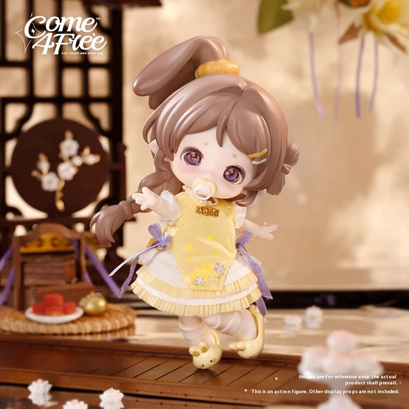 

Новый Come4free молочный торт и луна 12-точечная фигурка одеваются Bjd кукла глухая коробка украшения ограниченное количество рождественских подарков