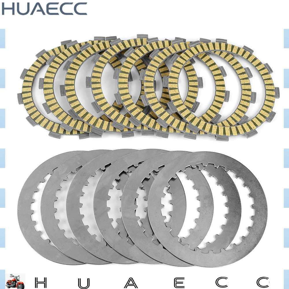 

Clutch Friction Steel Plates Disc for Honda CR125R CR 125 R 1986-1999 1998 1997 1996 1995 1994 1993 22321KA3710 22201KS6700