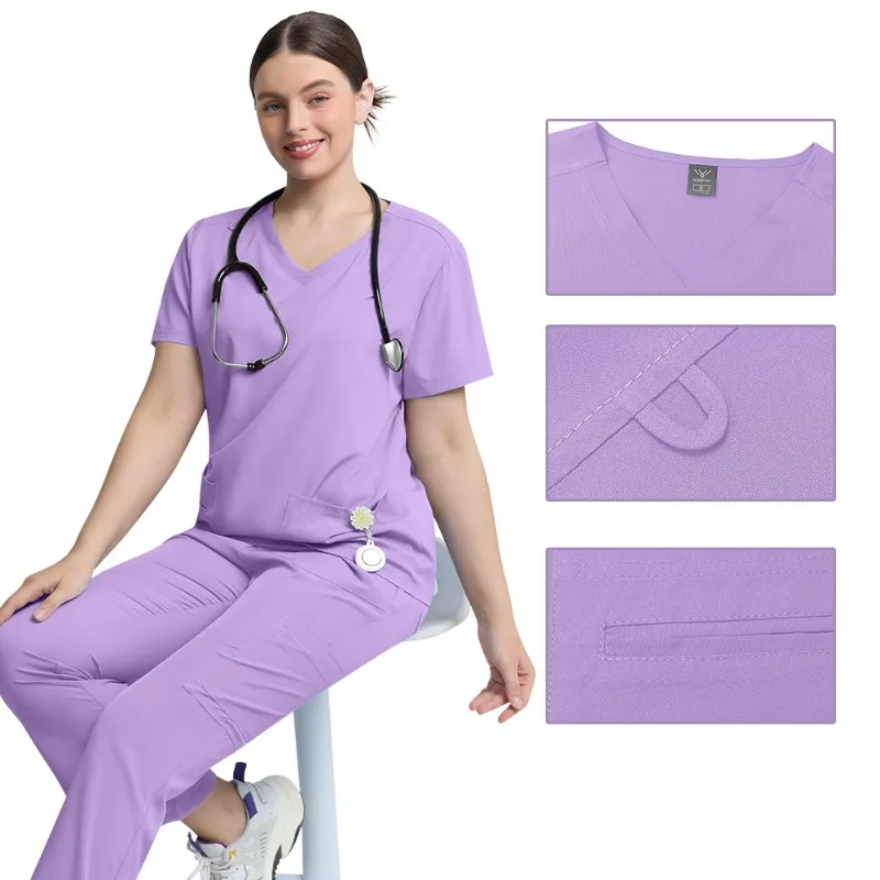 nuevo-estilo-de-pantalones-acampanados-traje-quirurgico-para-quirofano-uniforme-para-salon-de-belleza-spa-doctor-enfermera-recepcion-vestido-de-enfermera