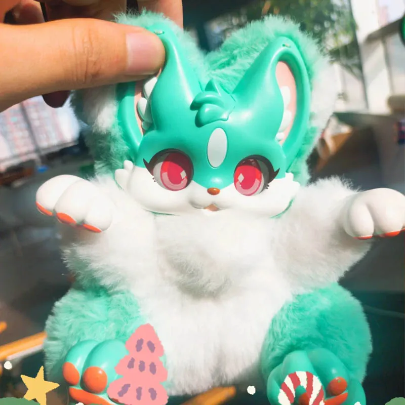 Genuine Fabulous Beasts Toys Flip Belly Series Blind Box Plush Dolls Mystery Box Kawaii Dolls Guess Bag Girl Kids Surprise Gifts