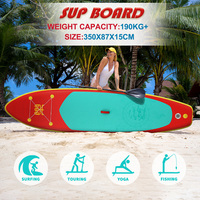 FunWater Inflatable Stand Up Paddle Board for Youth & Adults with Premium SUP Paddleboard Accessories,Non-Slip Comfort Deck