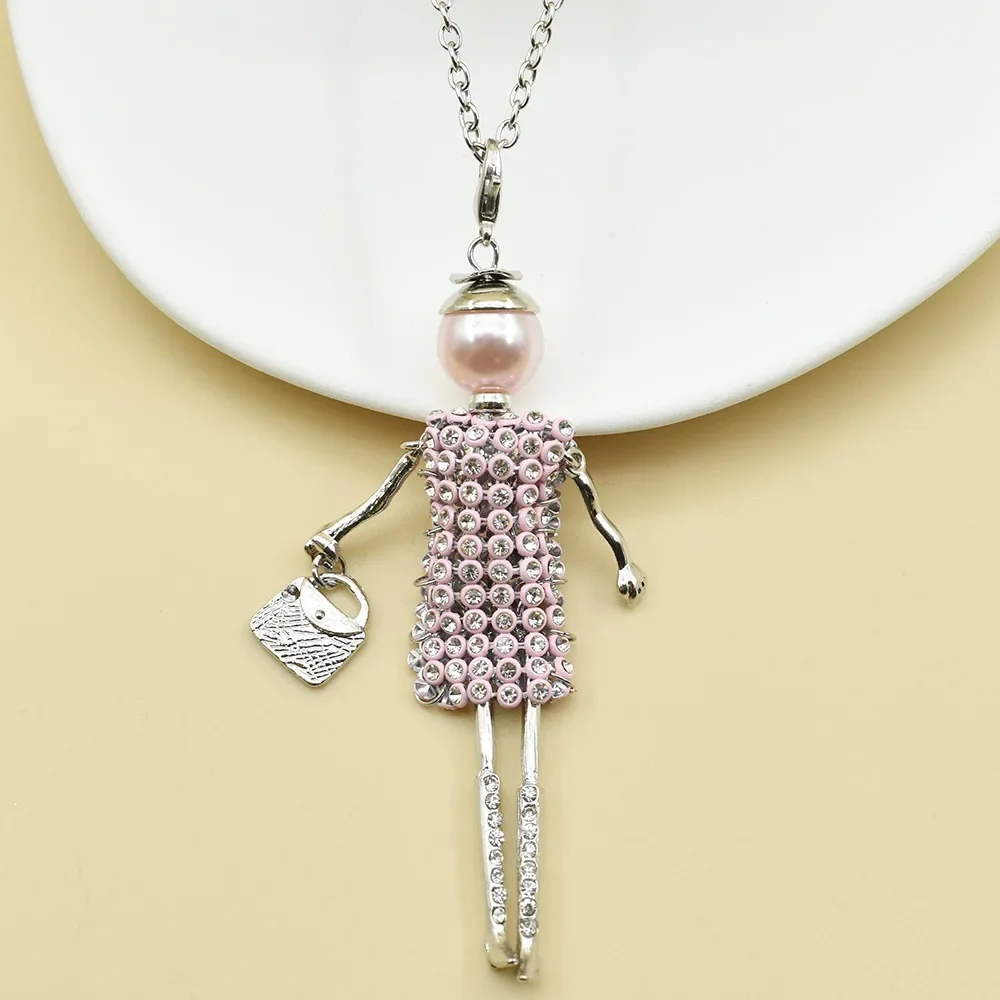 Bag Charms Luxury Bag Chain Doll Pendant for goyard Bag Women Handbag Purse Keychain Man Backpack Wallet Decoration