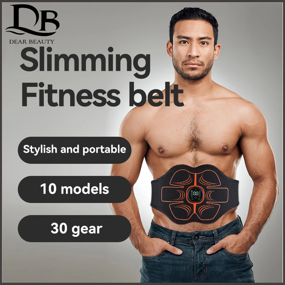 

8 Modes 19 Levels Smart Fitness Abdominal Muscle Sticker Exercise Lazy Abdominal Trainer Fat Burning Body Shaping